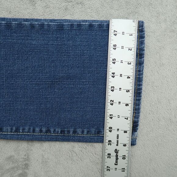 Levi's 515 Jeans Women's Size 12S Blue Mid-Rise Bootcut Denim Pants 28.5" Inseam - Picture 4 of 15